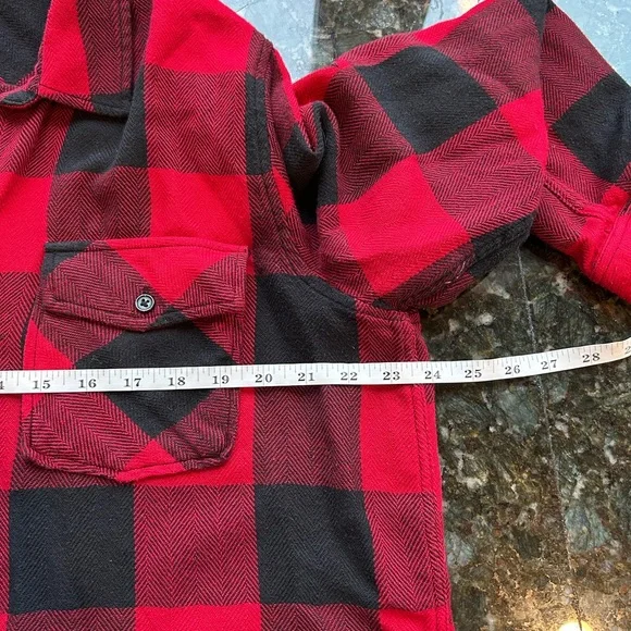 RAILS Larsson Embroidered button down in crimson jet. Tribal. Buffalo check. EUC - Picture 12 of 13